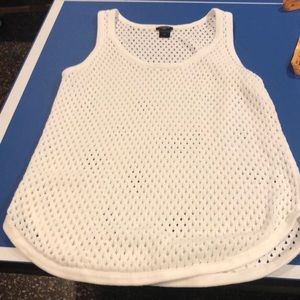 Ann Taylor open cotton vest.